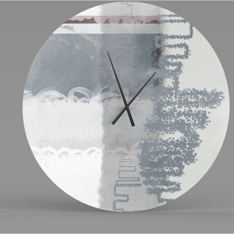 Latitude Run® Metal Wall Clock Wayfair